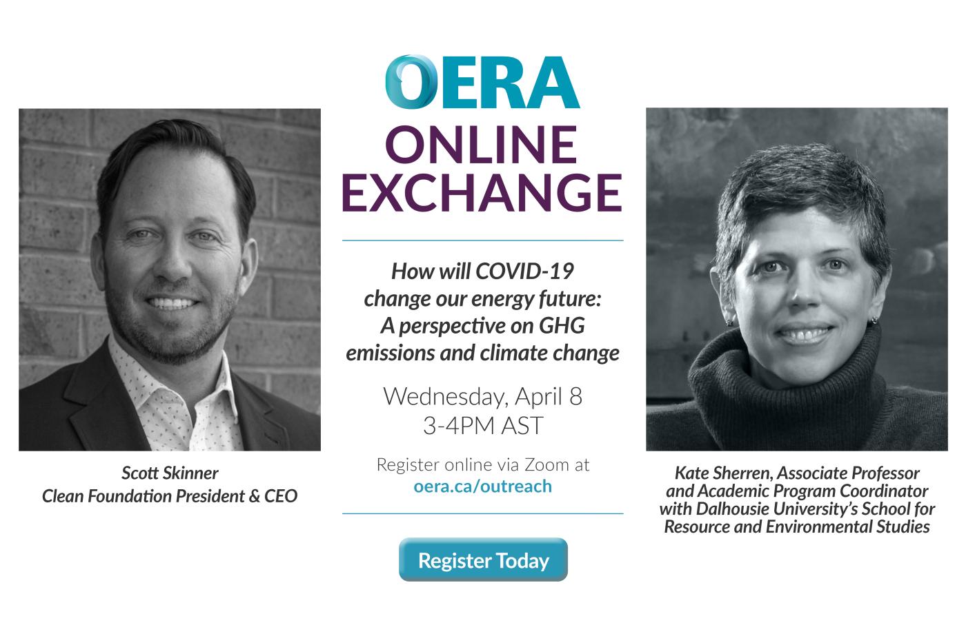 OERA Online Exchange April 8 2020 Speakers
