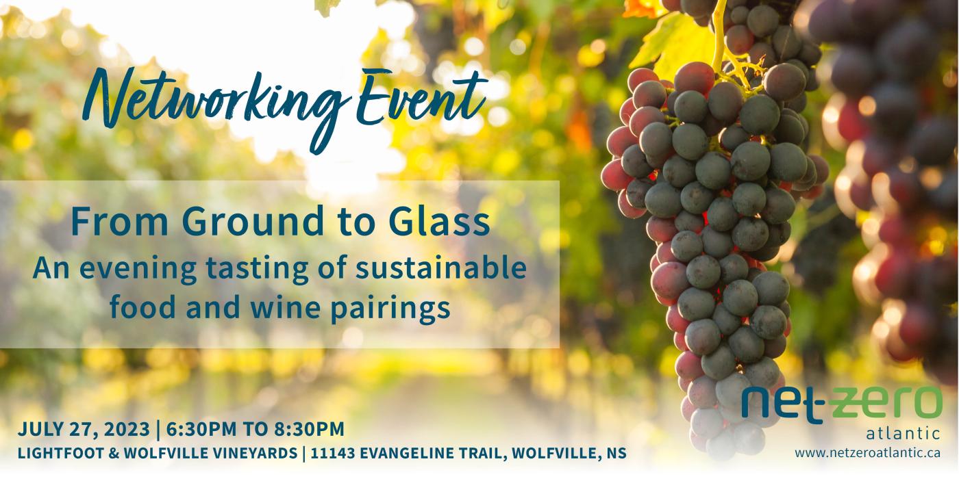 From Ground to Glass: Winery Event graphic
