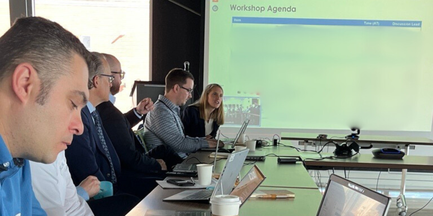 A Net Zero Project Management Committee in workshop