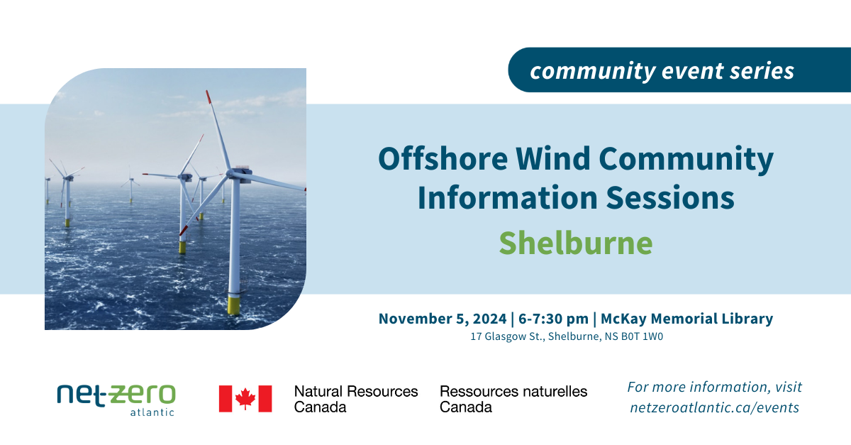 Ad graphic for offshore wind information session