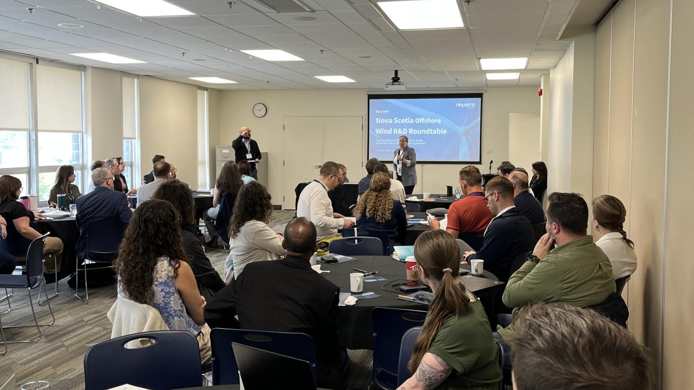 Offshore wind R&D interests gather for the first session of roundtables