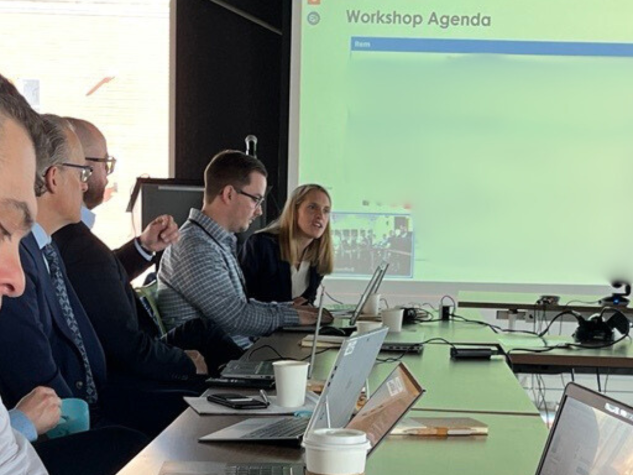 A Net Zero Project Management Committee in workshop