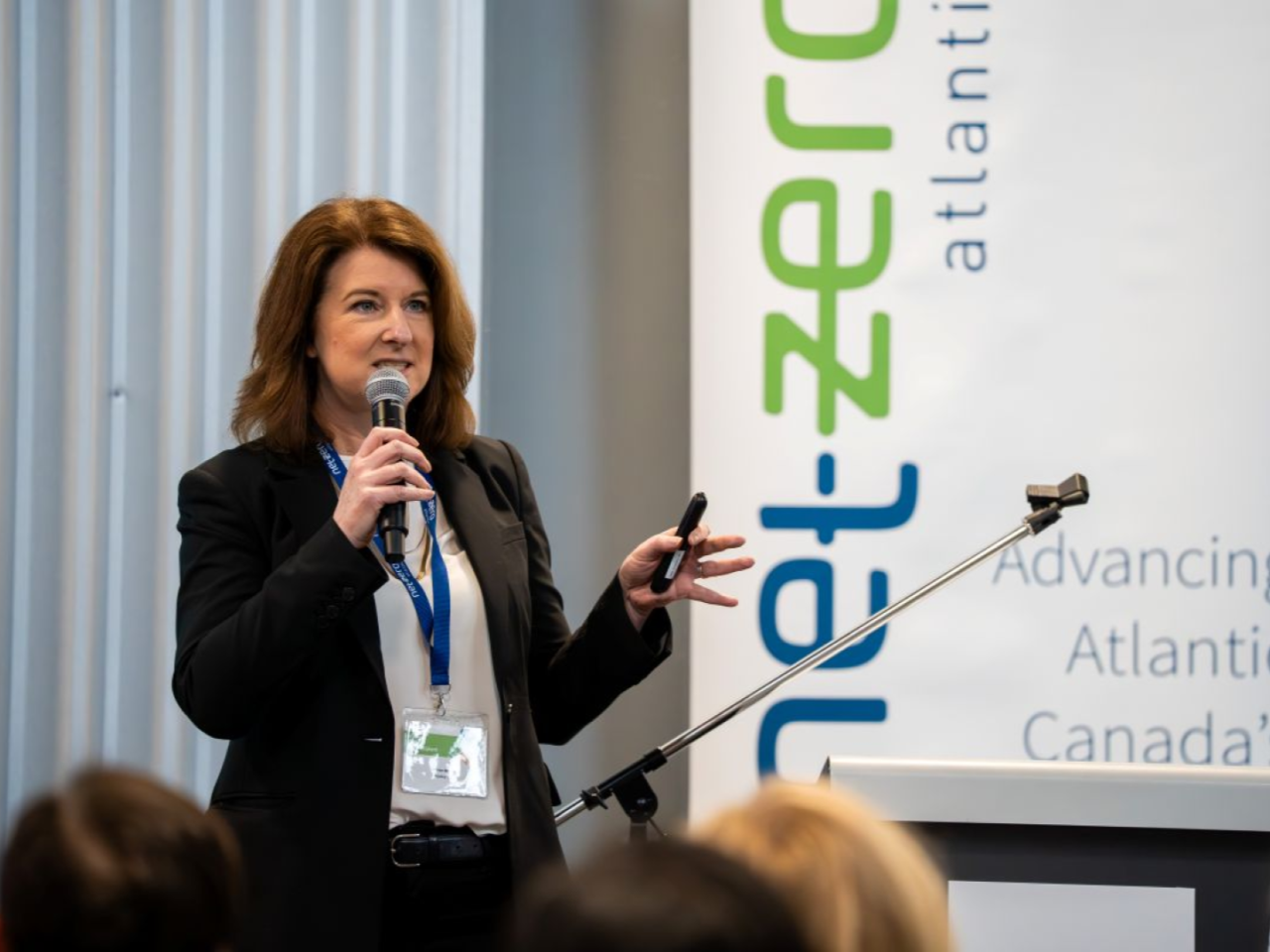 CEO of Acuicy Inc. presenting findings at the ECT Showcase 2025 event