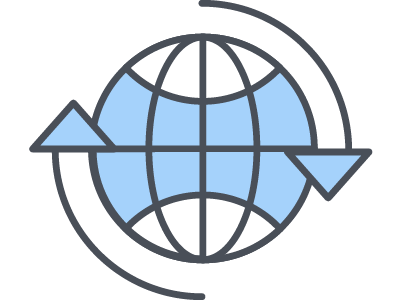 Global trade icon